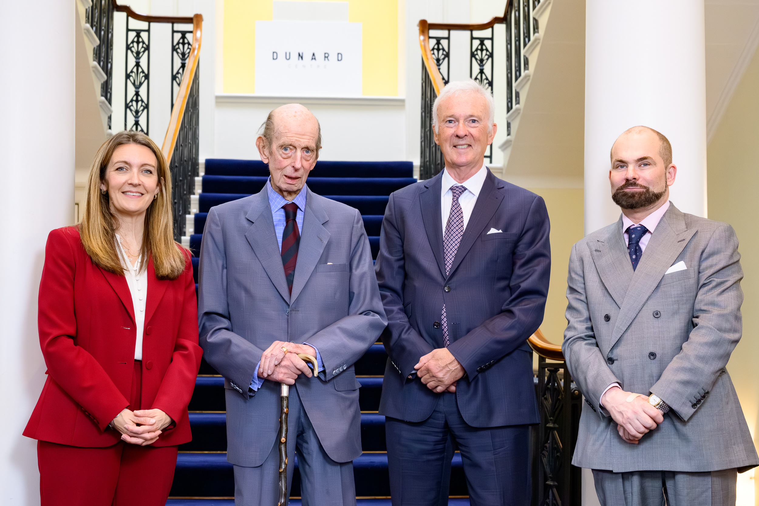 Dunard Centre welcomes The Duke of Kent for landmark first royal visit